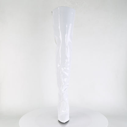 Pleaser Womens Boots SEDUCE-3010 Wht Pat