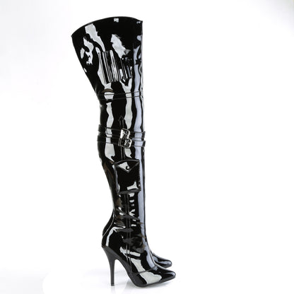Pleaser  Boots SEDUCE-3019 Blk Pat