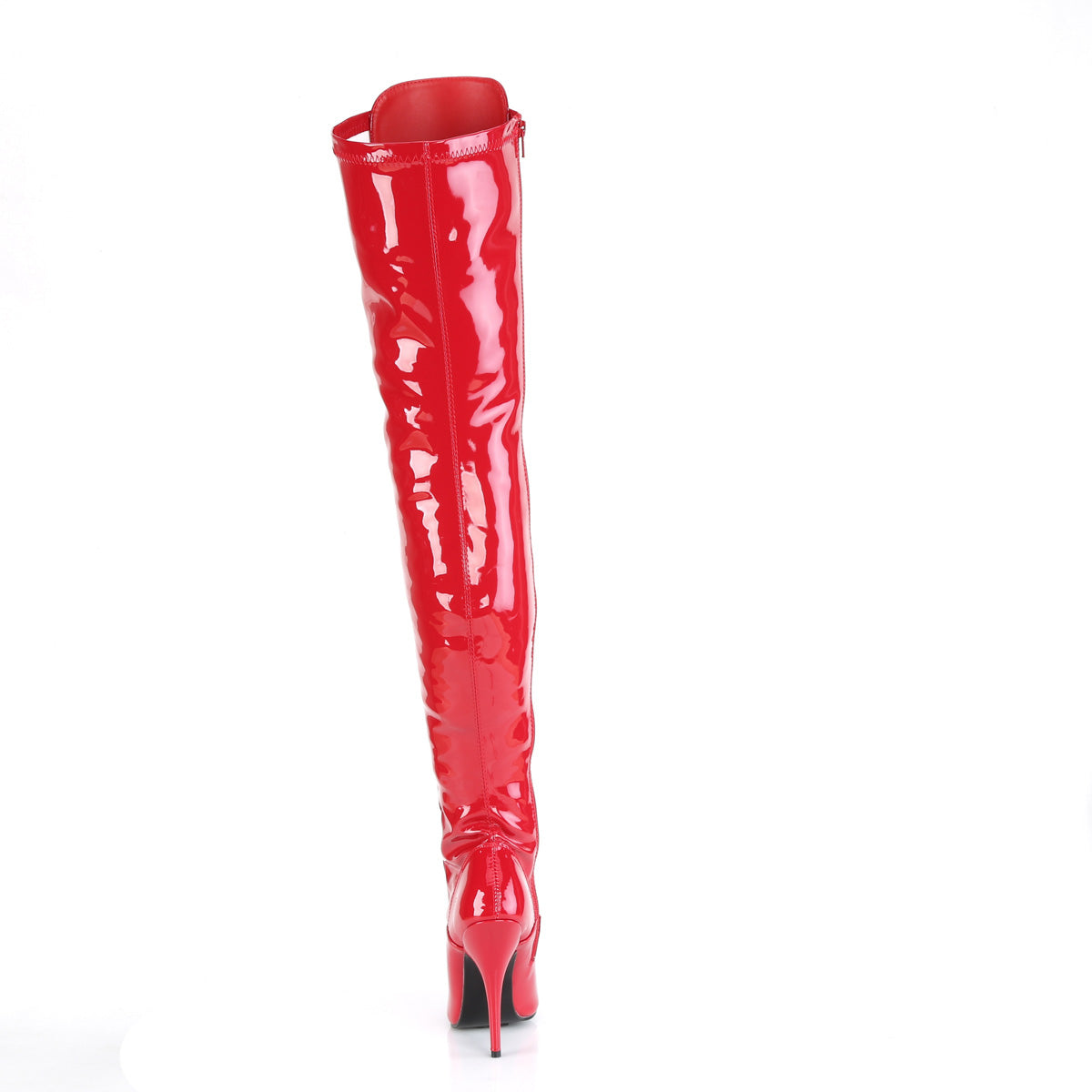 Pleaser Bottes pour femmes SEDUCE-3024 pat rouge