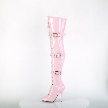 Pleaser Bottes pour femmes SEDUCE-3028 B. rose str. Tapoter