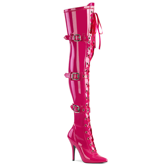 Pleaser Bottes pour femmes SEDUCE-3028 H. rose str. Tapoter