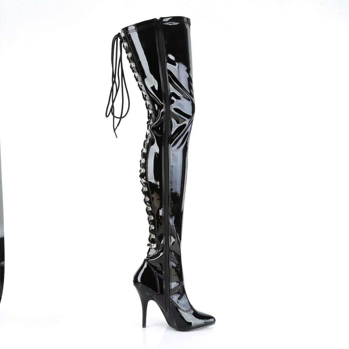Pleaser Bottes pour femmes SEDUCE-3063 blk str pat