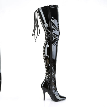 Pleaser Bottes pour femmes SEDUCE-3063 blk str pat