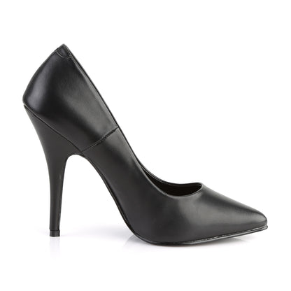Pleaser Pompes pour femmes SEDUCE-420 Blk Faux Cuir