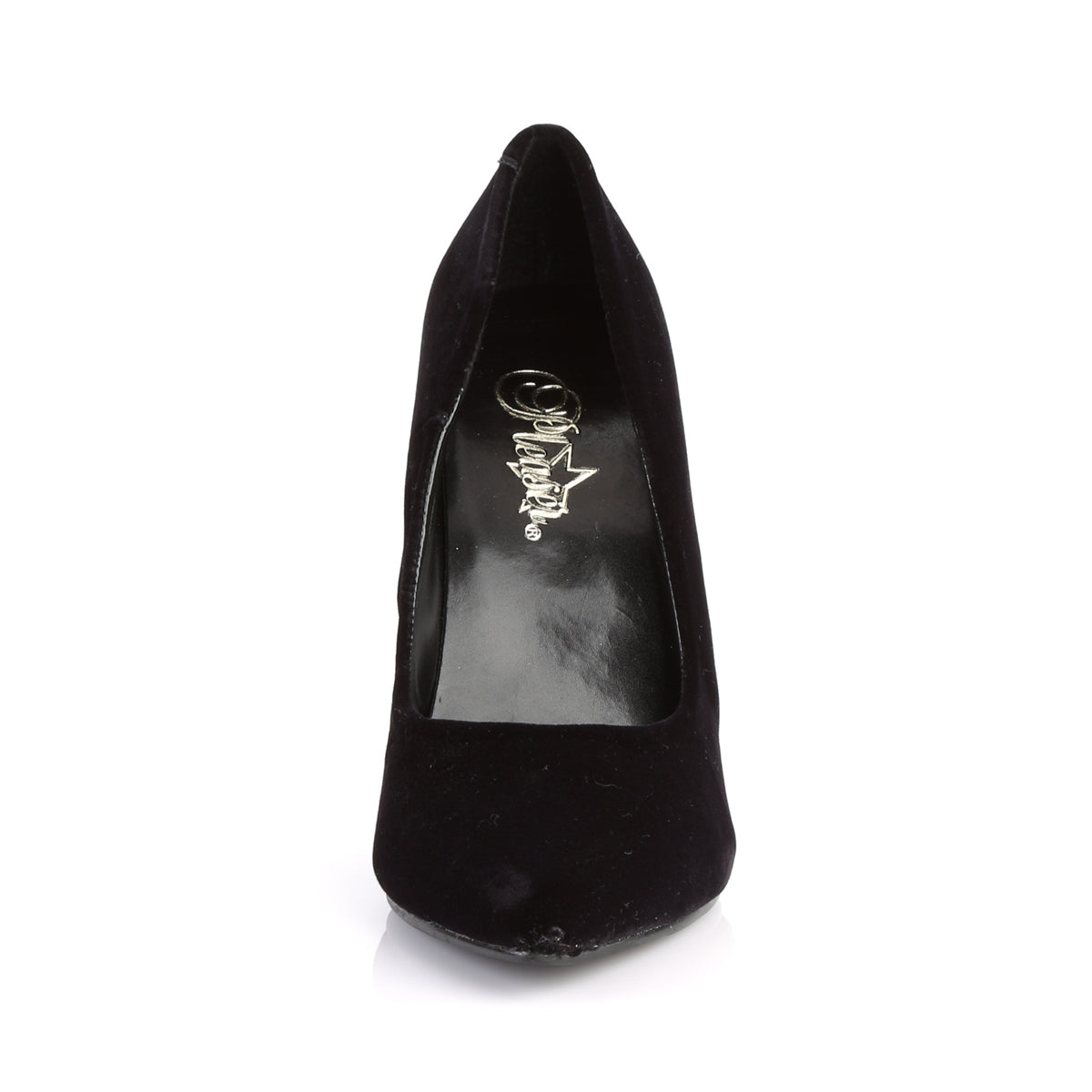 Pleaser Pompes pour femmes SEDUCE-420 Blk velvet