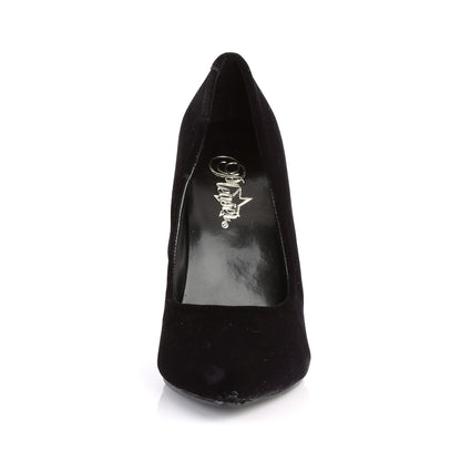 Pleaser Pompes pour femmes SEDUCE-420 Blk velvet