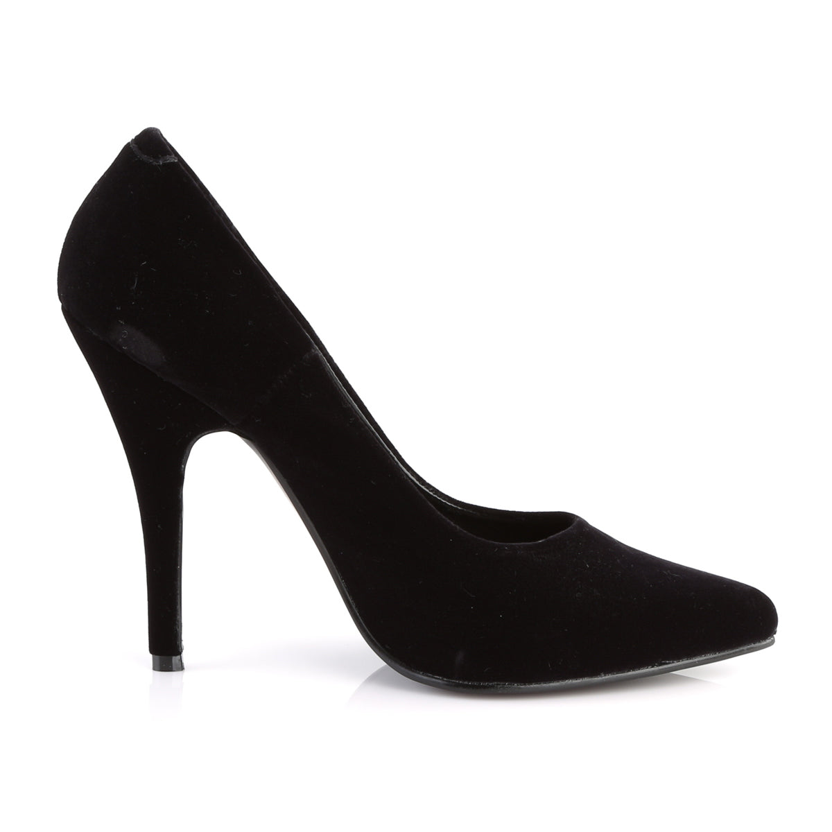 Pleaser Pompes pour femmes SEDUCE-420 Blk velvet