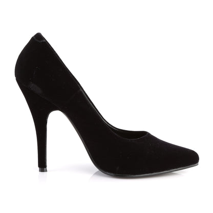 Pleaser Pompes pour femmes SEDUCE-420 Blk velvet