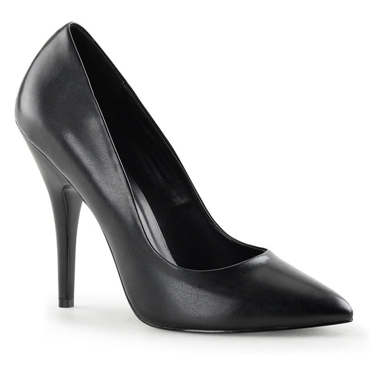 Pleaser Pompes pour femmes SEDUCE-420 Blk Faux Cuir