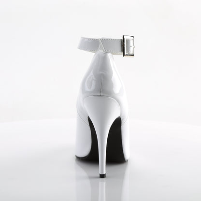 Pleaser Pompes pour femmes SEDUCE-431 wht pat