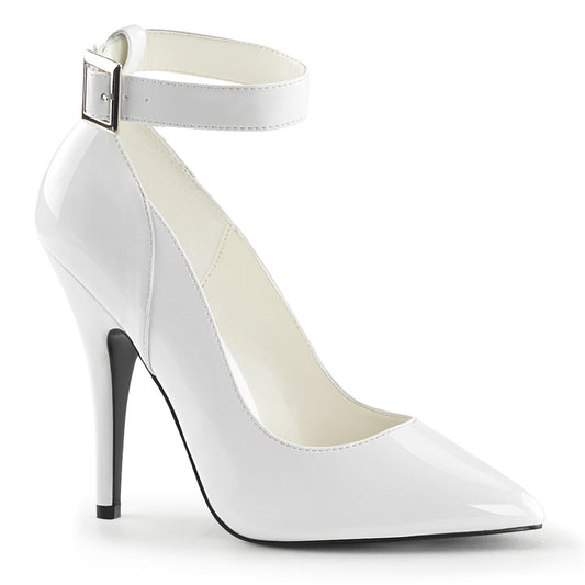 Pleaser Pompes pour femmes SEDUCE-431 wht pat