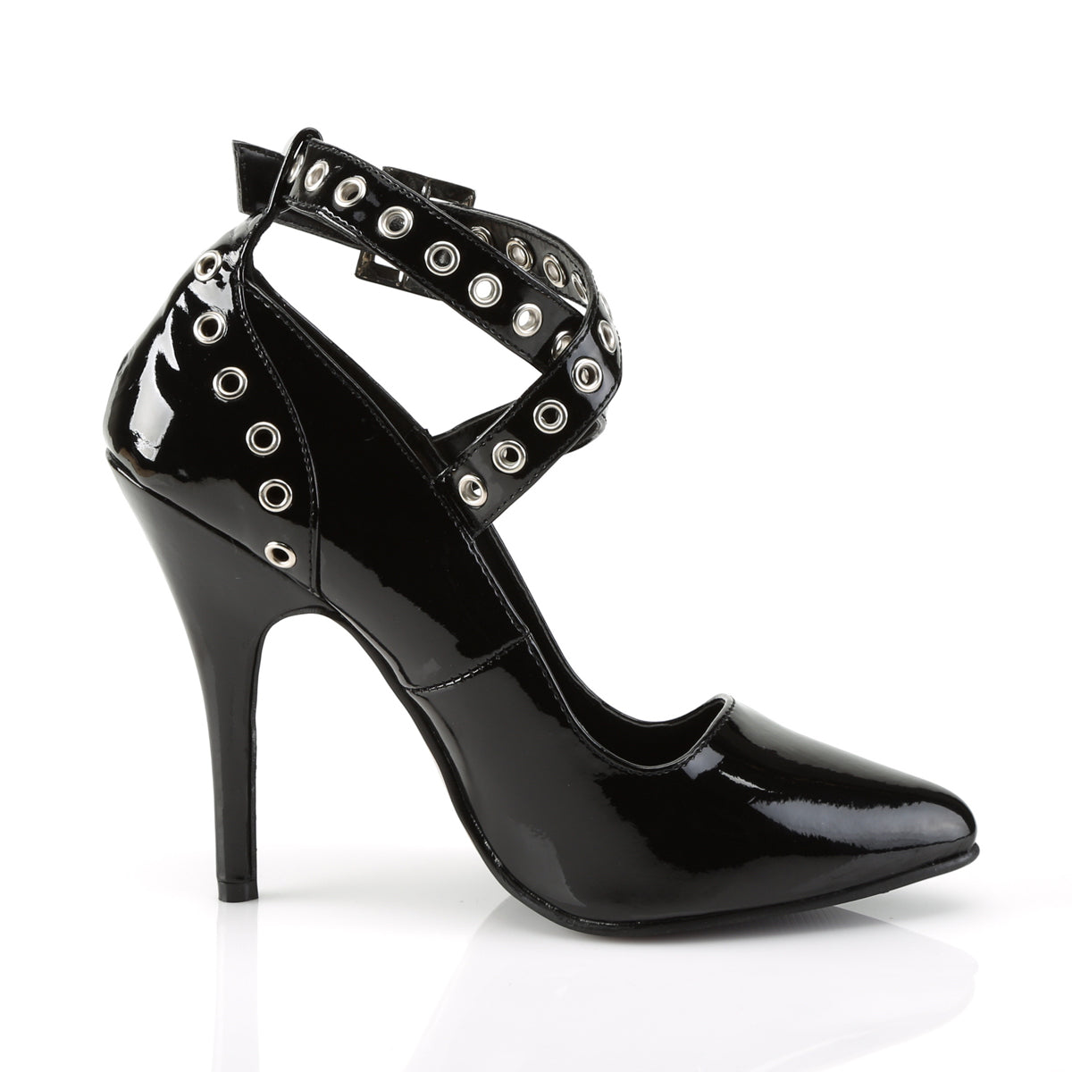 Pleaser Pompes pour femmes SEDUCE-443 blk pat