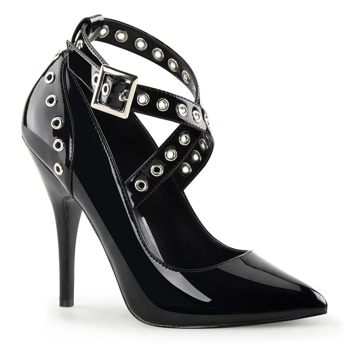 Pleaser Pompes pour femmes SEDUCE-443 blk pat