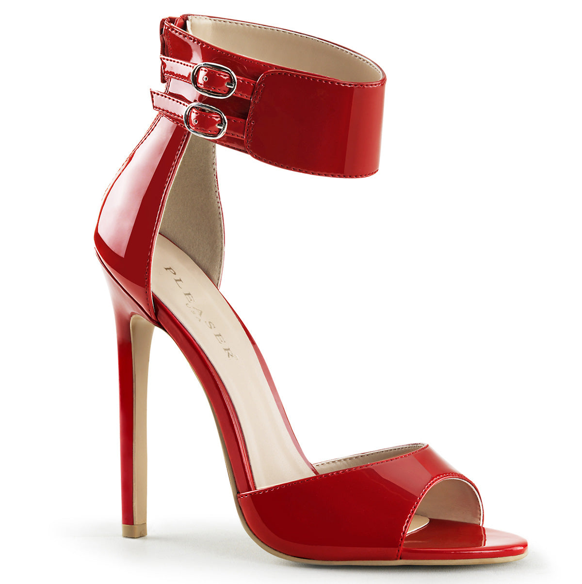 Pleaser Pompes pour femmes SEXY-19 patère rouge