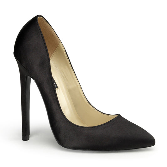 Pleaser Pompes pour femmes SEXY-20 BLK Satin