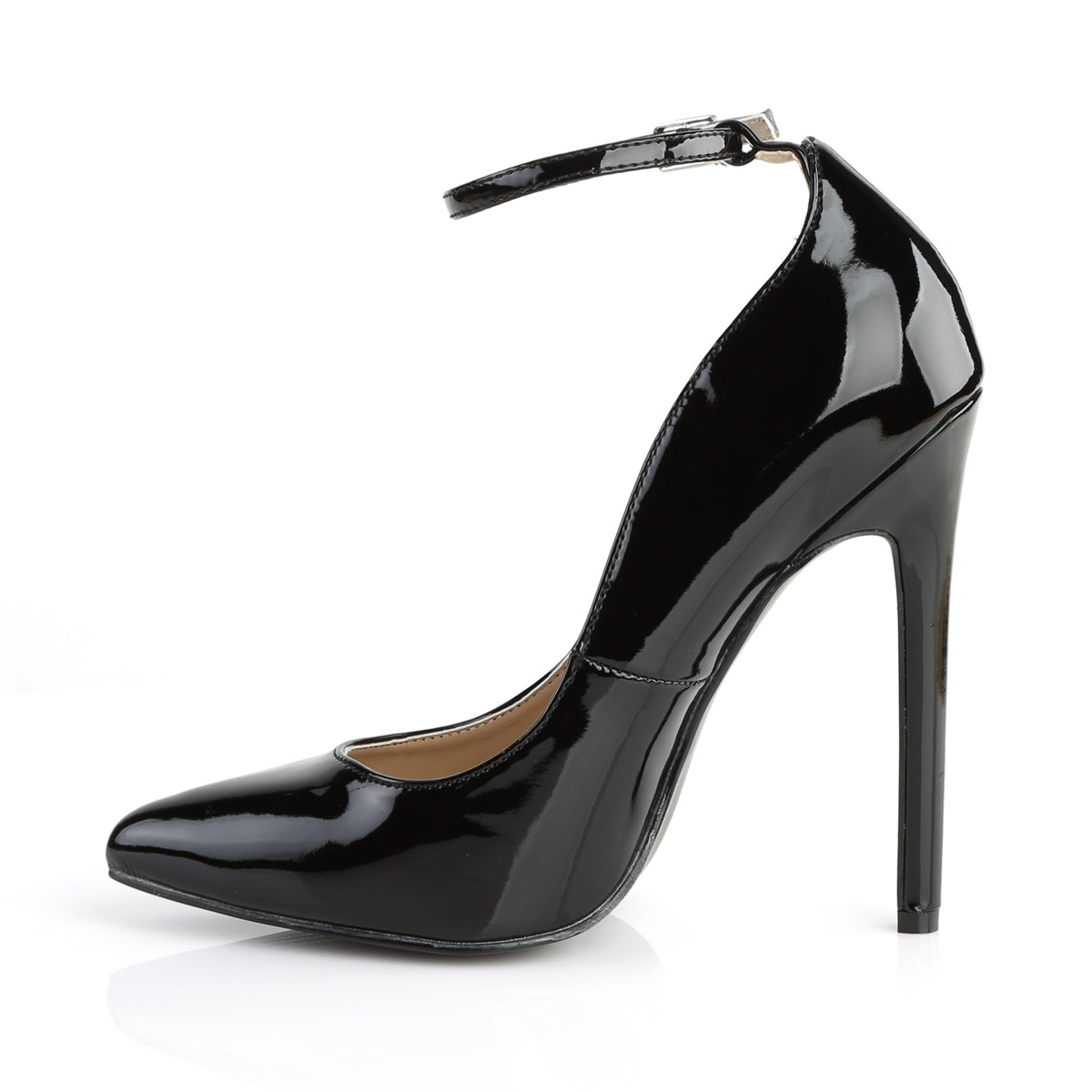 Pleaser Womens Pumps SEXY-23 Blk Pat