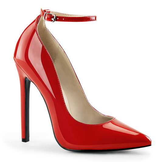 Pleaser Pompes pour femmes SEXY-23 patère rouge