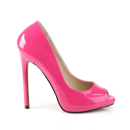 Pleaser Pompes pour femmes SEXY-42 H. Pat rose