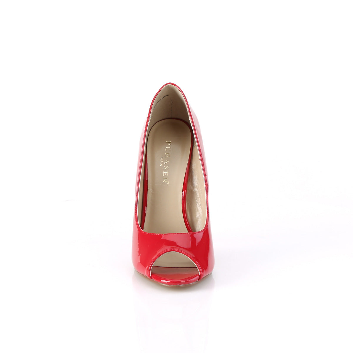 Pleaser Pompes pour femmes SEXY-42 patère rouge