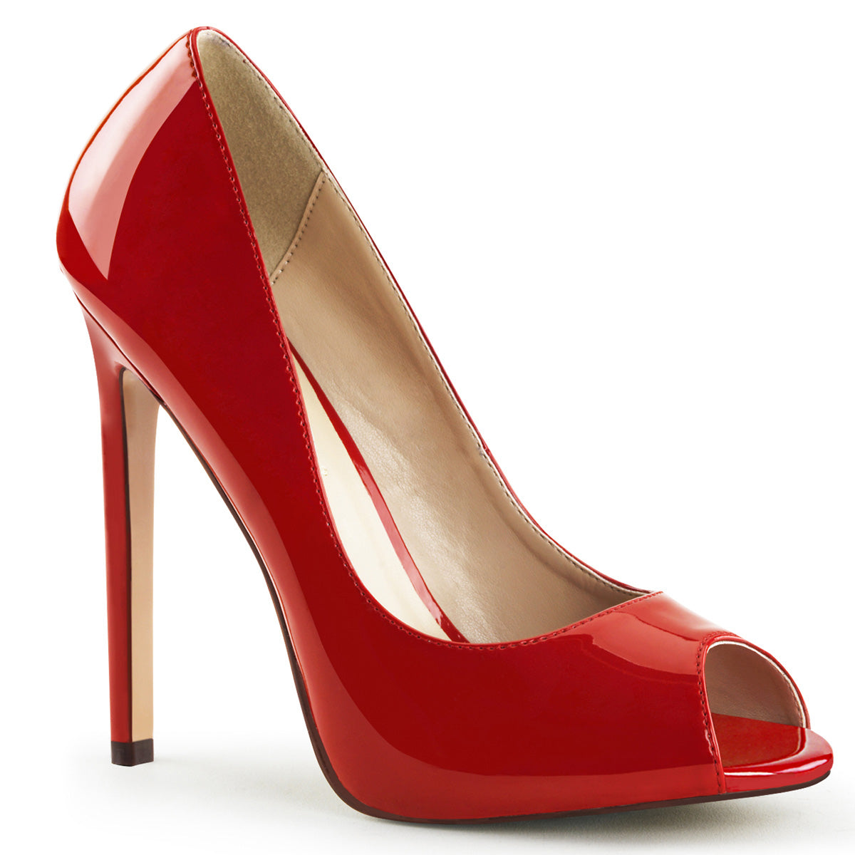 Pleaser Pompes pour femmes SEXY-42 patère rouge