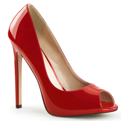 Pleaser Pompes pour femmes SEXY-42 patère rouge