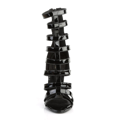 Pleaser Womens Ankle Boots SEXY-52 Blk Pat