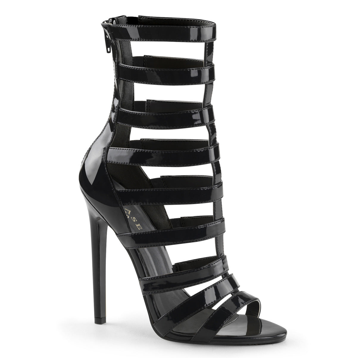 Pleaser Bottines pour femmes SEXY-52 blk pat