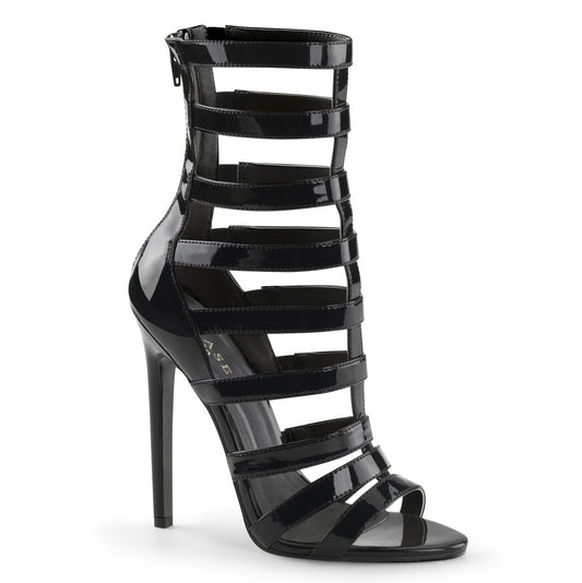 Pleaser Bottines pour femmes SEXY-52 blk pat