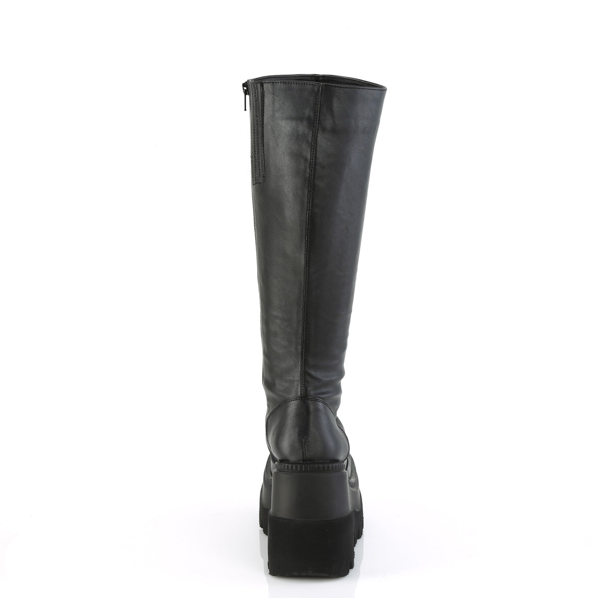 DemoniaCult  Bottes SHAKER-100wc Blk Vegan Leather