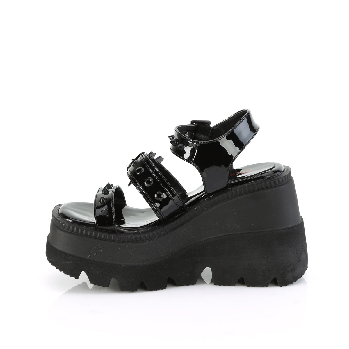 DemoniaCult  Sandals SHAKER-13 Blk Pat