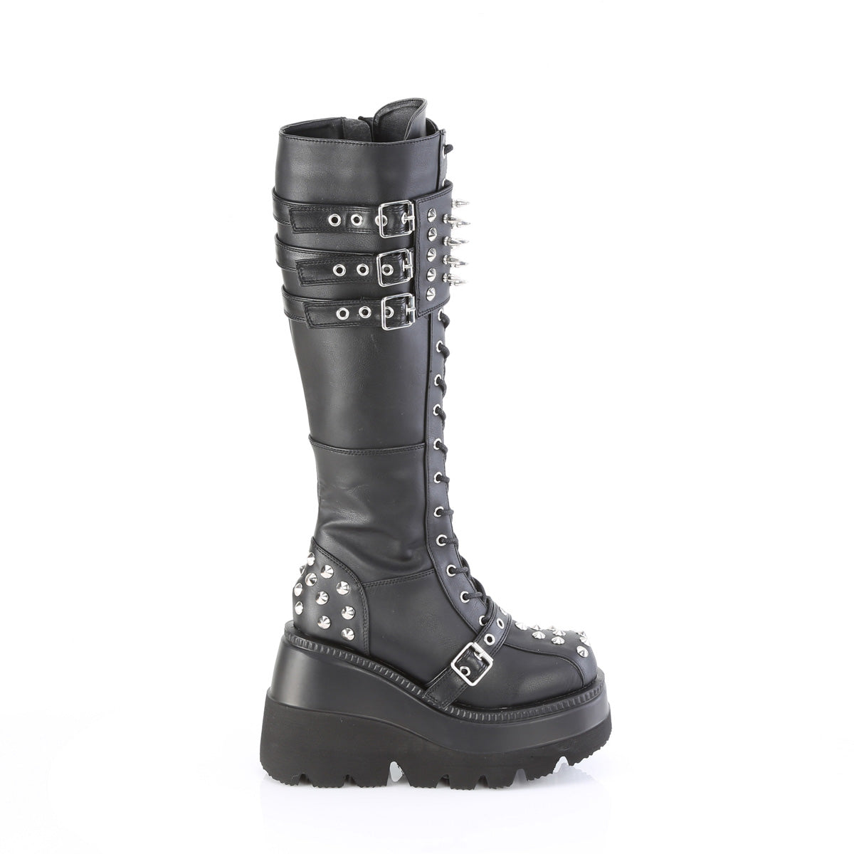 DemoniaCult   SHAKER-225 Cuir végétalien BLK