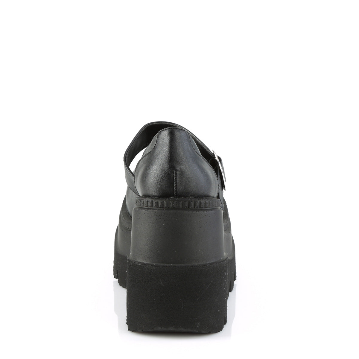 DemoniaCult  Pompes SHAKER-23 Cuir végétalien BLK