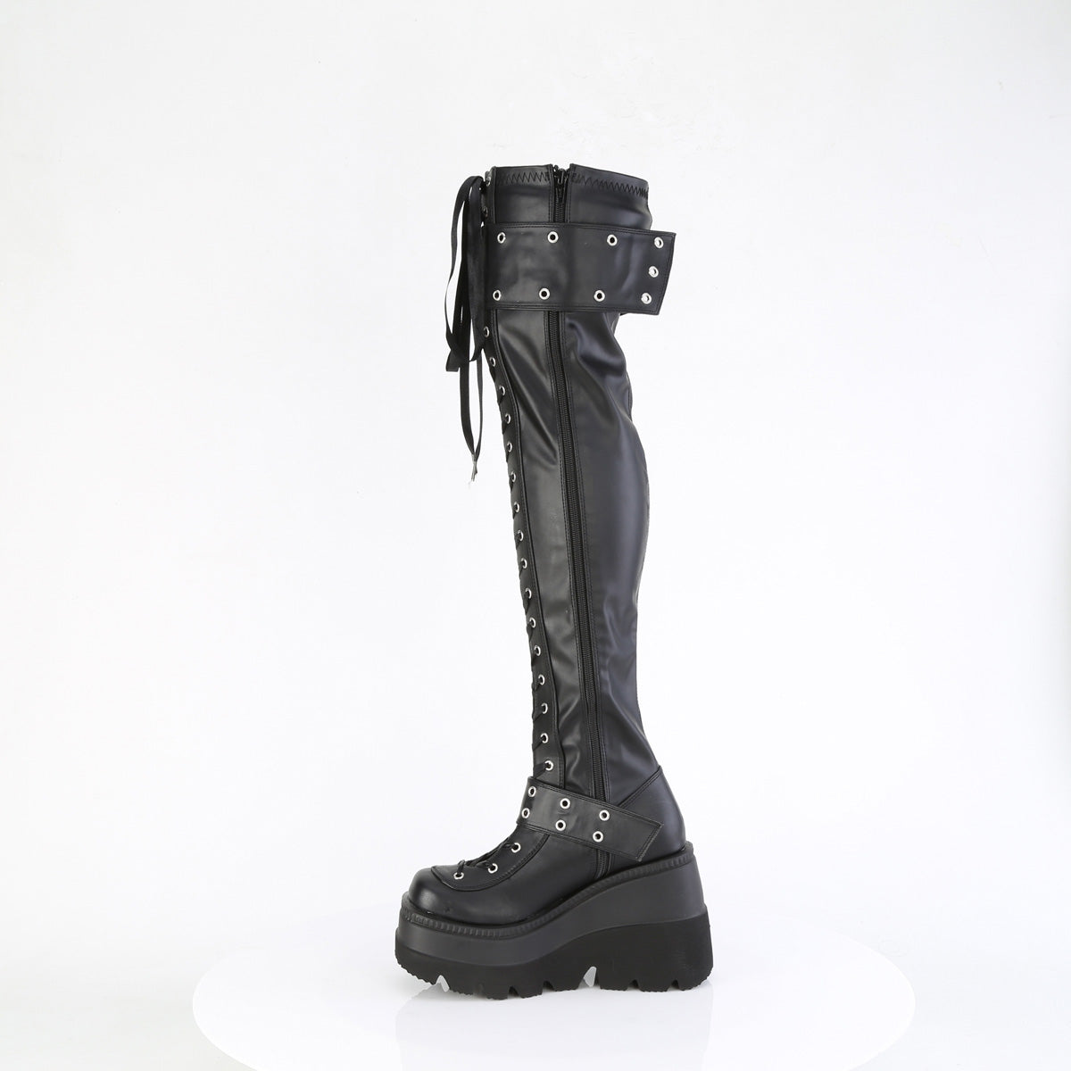 DemoniaCult   SHAKER-325 Cuir végétalien BLK
