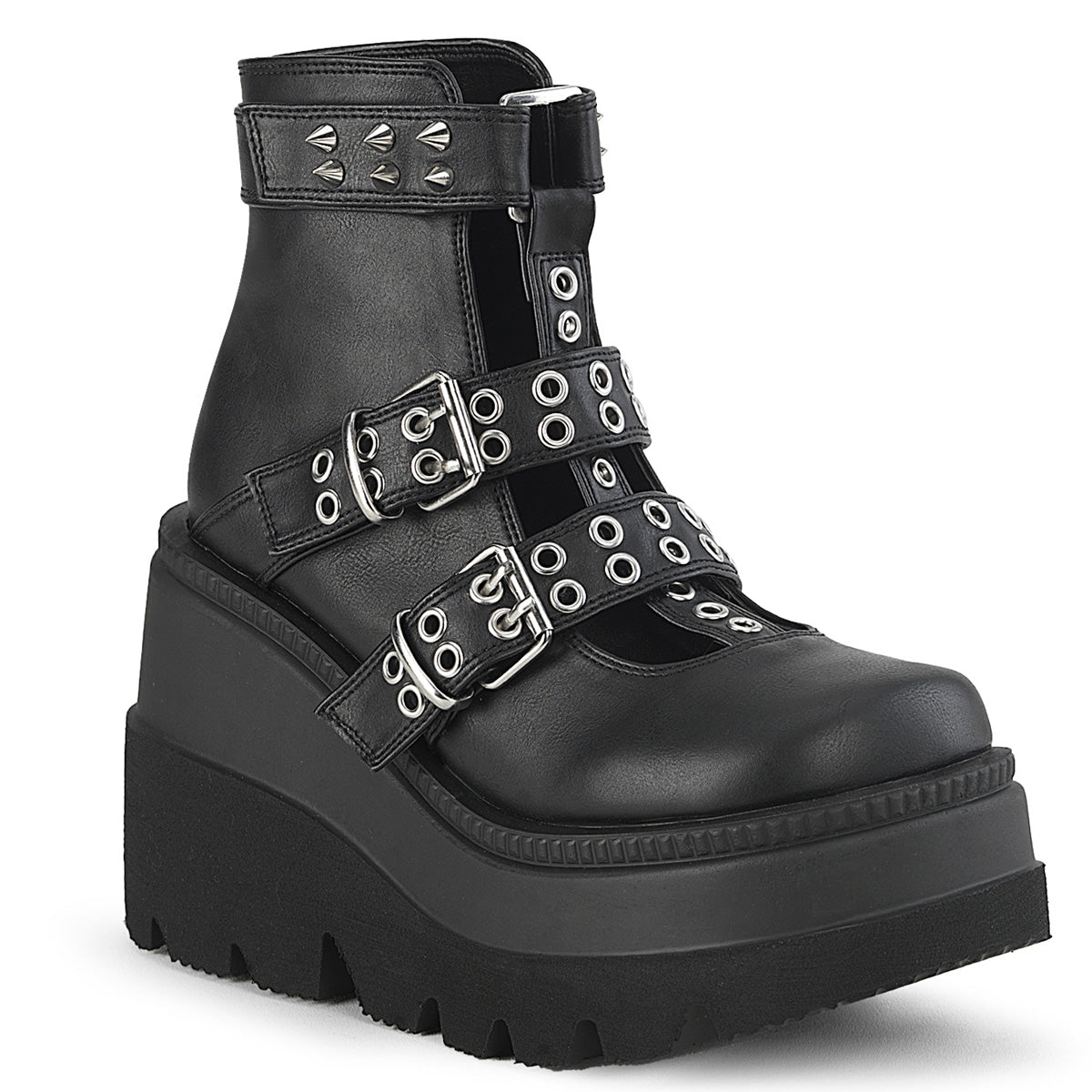 DemoniaCult   SHAKER-62 Cuir végétalien BLK