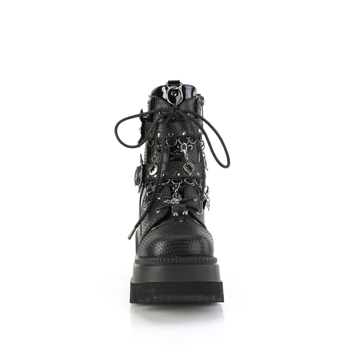 DemoniaCult   SHAKER-66 Blk Vegan Leather