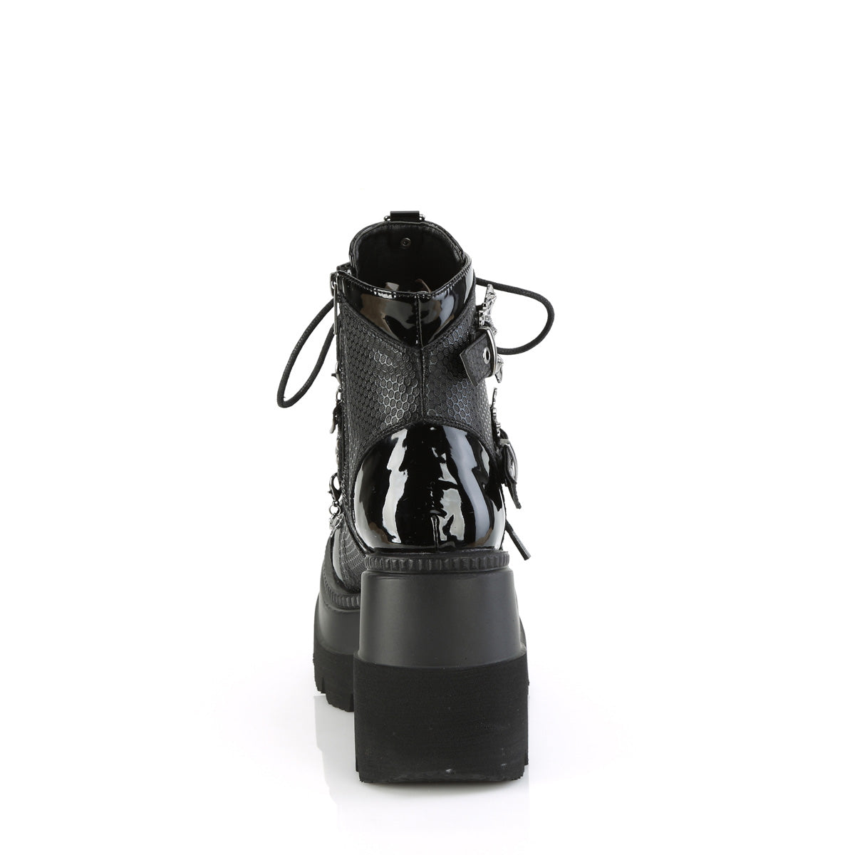 DemoniaCult   SHAKER-66 Blk Vegan Leather