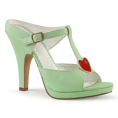 Pin Up Couture Pompes pour femmes SIREN-09 cuir fausse menthe