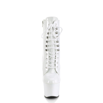 Pleaser Bottines pour femmes SKY-1020 wht pat / wht