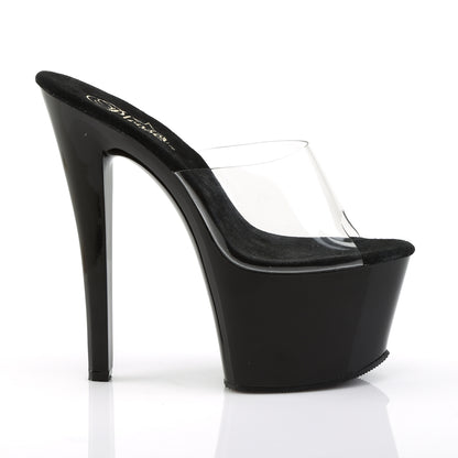 Pleaser Sandales pour femmes SKY-301 CLR / BLK