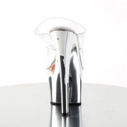 Pleaser Sandales pour femmes SKY-302 CLR / SLV Chrome
