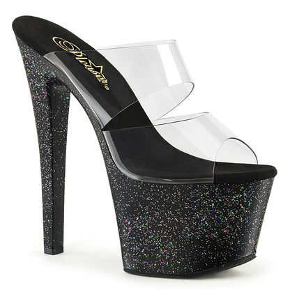 Pleaser Sandales pour femmes SKY-302mg CLR / BLK