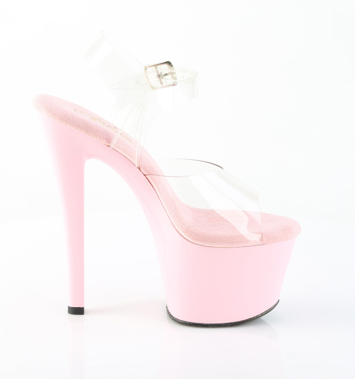 Pleaser Women's Platform Shoes SKY-308 Clr/B. Pink