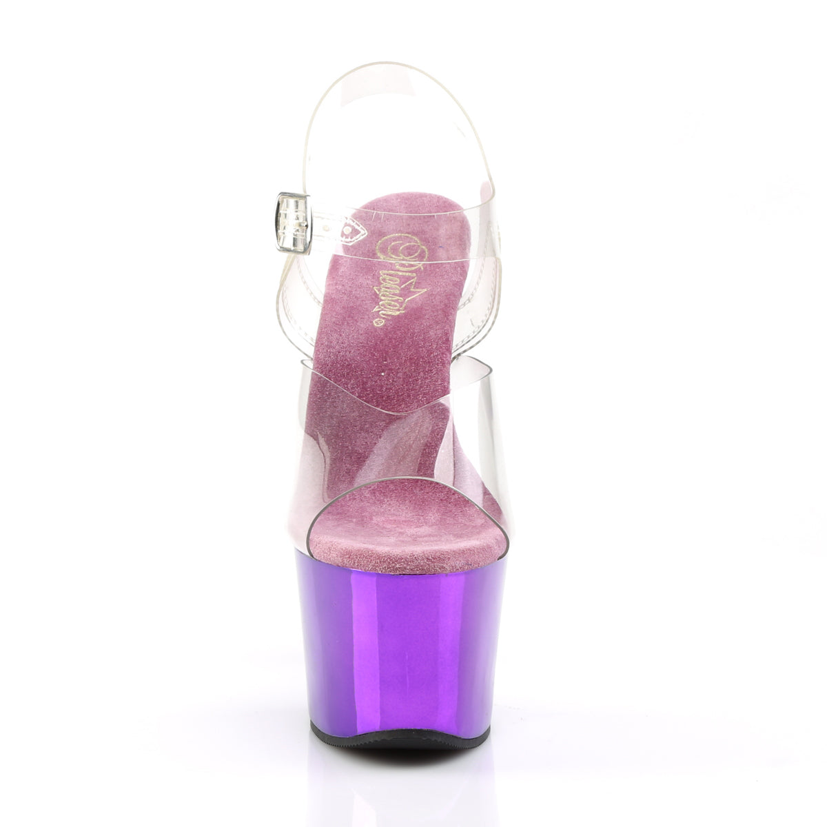 Pleaser Sandales pour femmes SKY-308 CLR / Chrome violet