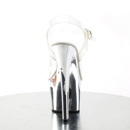Pleaser Sandales pour femmes SKY-308 CLR / SLV Chrome