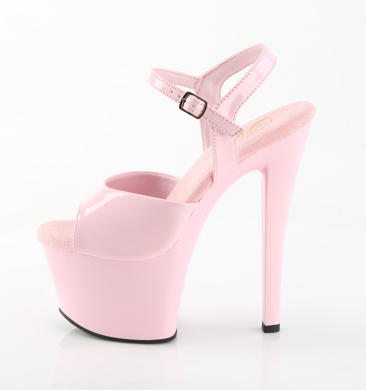 Pleaser Women's Platform Shoes SKY-309 B. Pink Pat/B. Pink