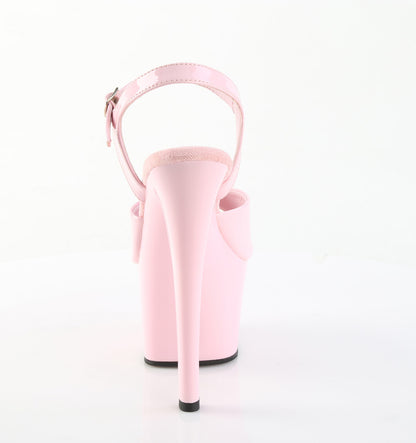 Pleaser Women's Platform Shoes SKY-309 B. Pink Pat/B. Pink