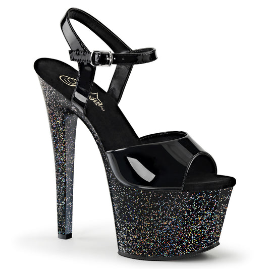 Pleaser Sandales pour femmes SKY-309mg blk / blk