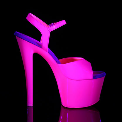 Pleaser Sandales pour femmes SKY-309udu néon H. rose / h. Rose