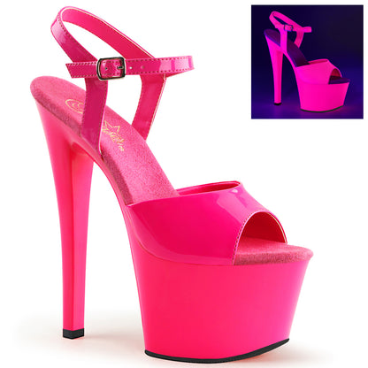 Pleaser Sandales pour femmes SKY-309udu néon H. rose / h. Rose