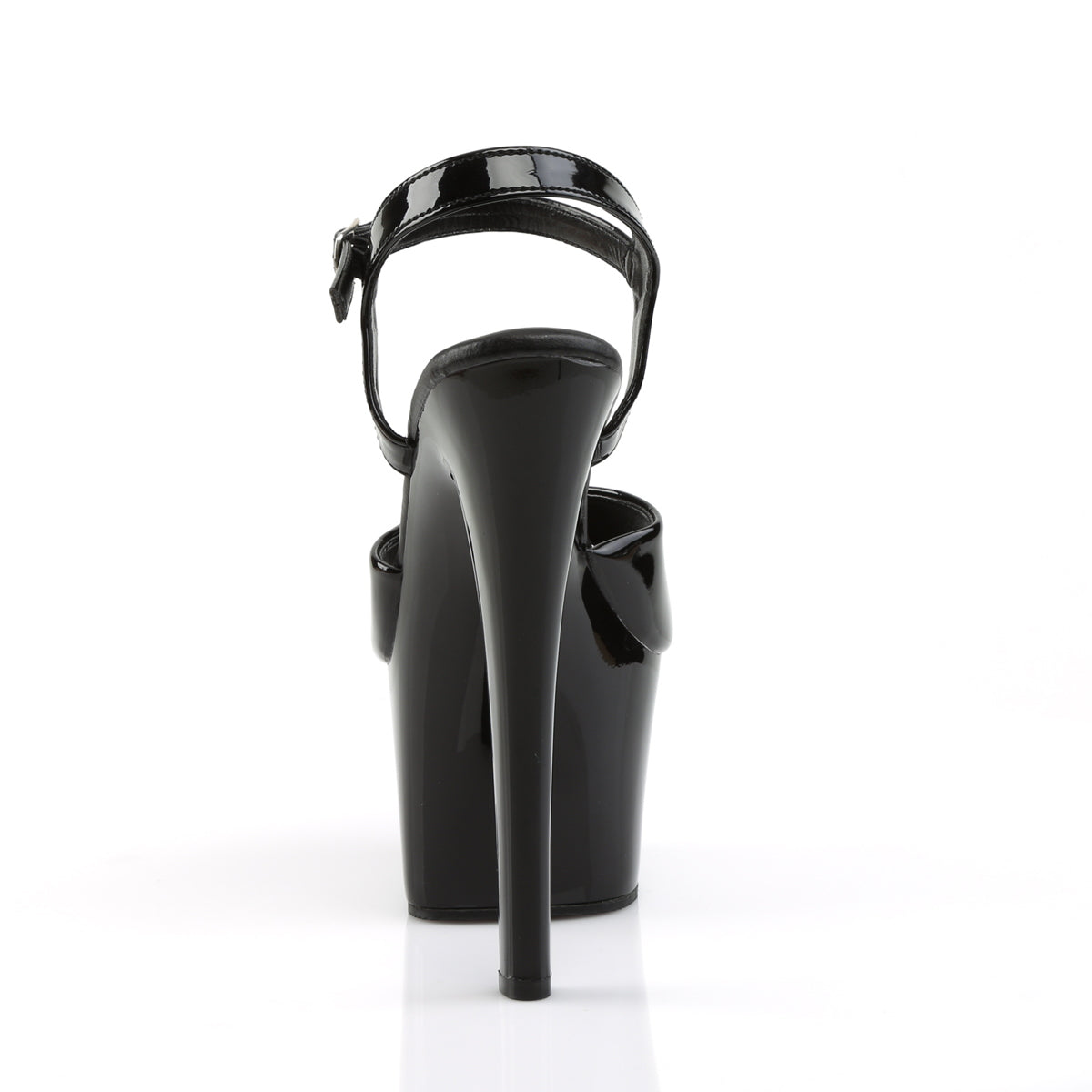 Pleaser Sandales pour femmes SKY-309VL BLK PAT / BLK